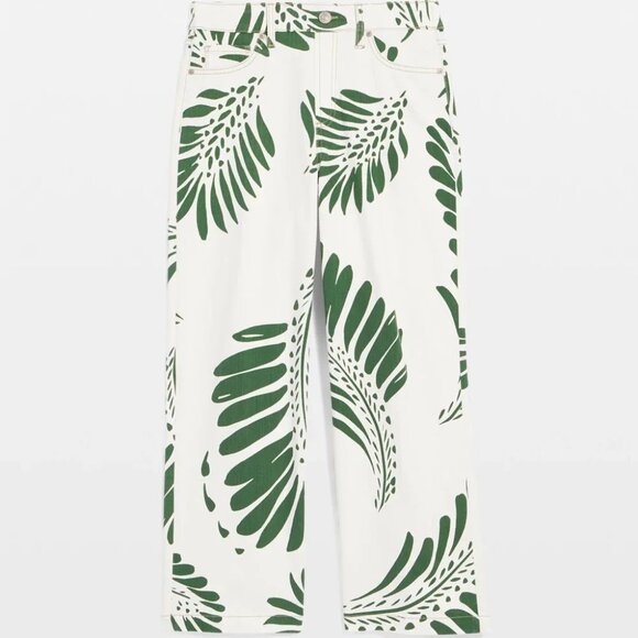 NWT CHICO'S pia palms pull on wide leg crop pants (3/US16) - Picture 8 of 8